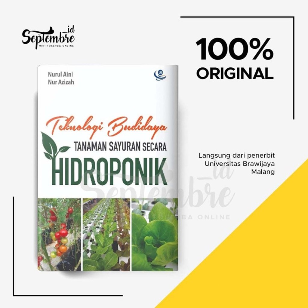 Jual Buku Original Teknologi Budidaya Tanaman Sayuran Secara Hidroponik ...