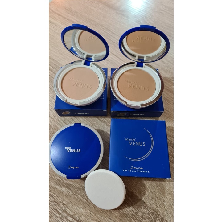 MARCKS VENUS TWO WAY CAKE / VENUS TWC KACA / VENUS BEDAK PADAT