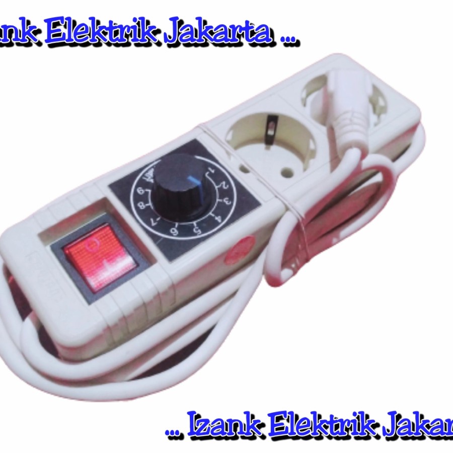 _Adudushop Dimmer 2000W Ac Pengatur Kecepatan Bor Gerinda Dimmer 2000 Watt Ac