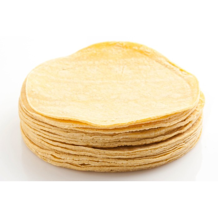 

Corn Tortilla (Soft shell) (Tortilla Jagung) 20 cm, isi 20pcs/pack (Frozen)