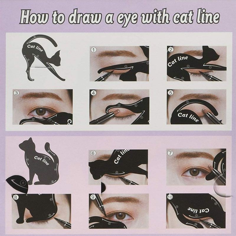 [CAT LINE] Cetakan Eyeliner Eye Shadow Alis Kucing