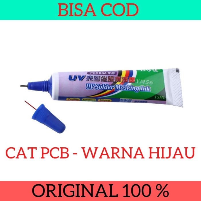 ORIGINAL Mechanic YL 56 15mL Cat PCB UV Curing Solder Mask Warna Hijau