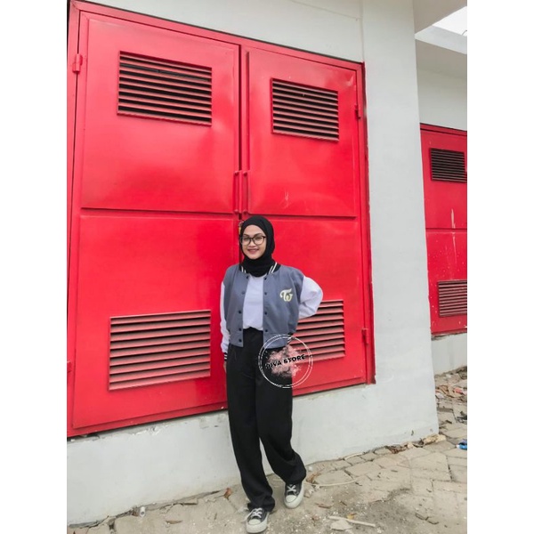 JACKET BASEBALL/jaket viral/ outfit wanita /jaket baseball