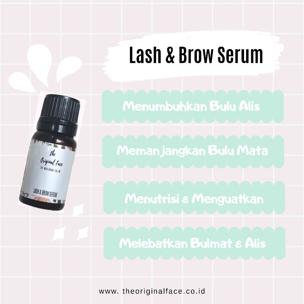 Serum bulu mata dan alis ukuran besar  10 ml  by Nurjanah Salim