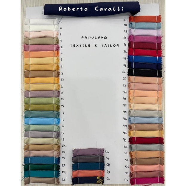 Kain Roberto Cavalli (Part 1) || Harga Per Setengah Meter (50 cm)