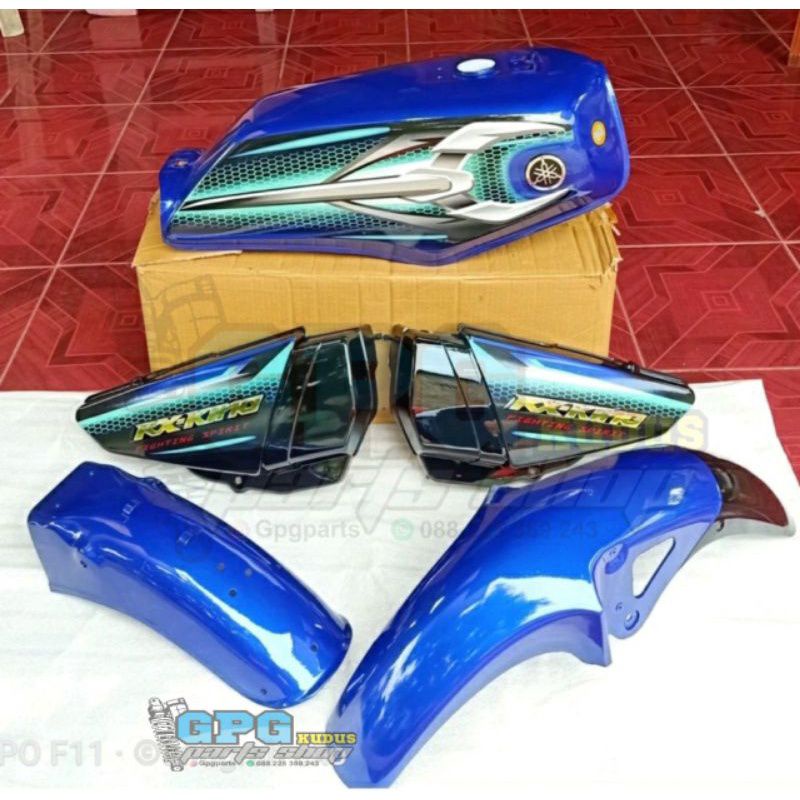 BODY SET RX KING BIRU 2006-2007 PEREDAM - BOdy set RX king biru 2006 2007 Peredam
