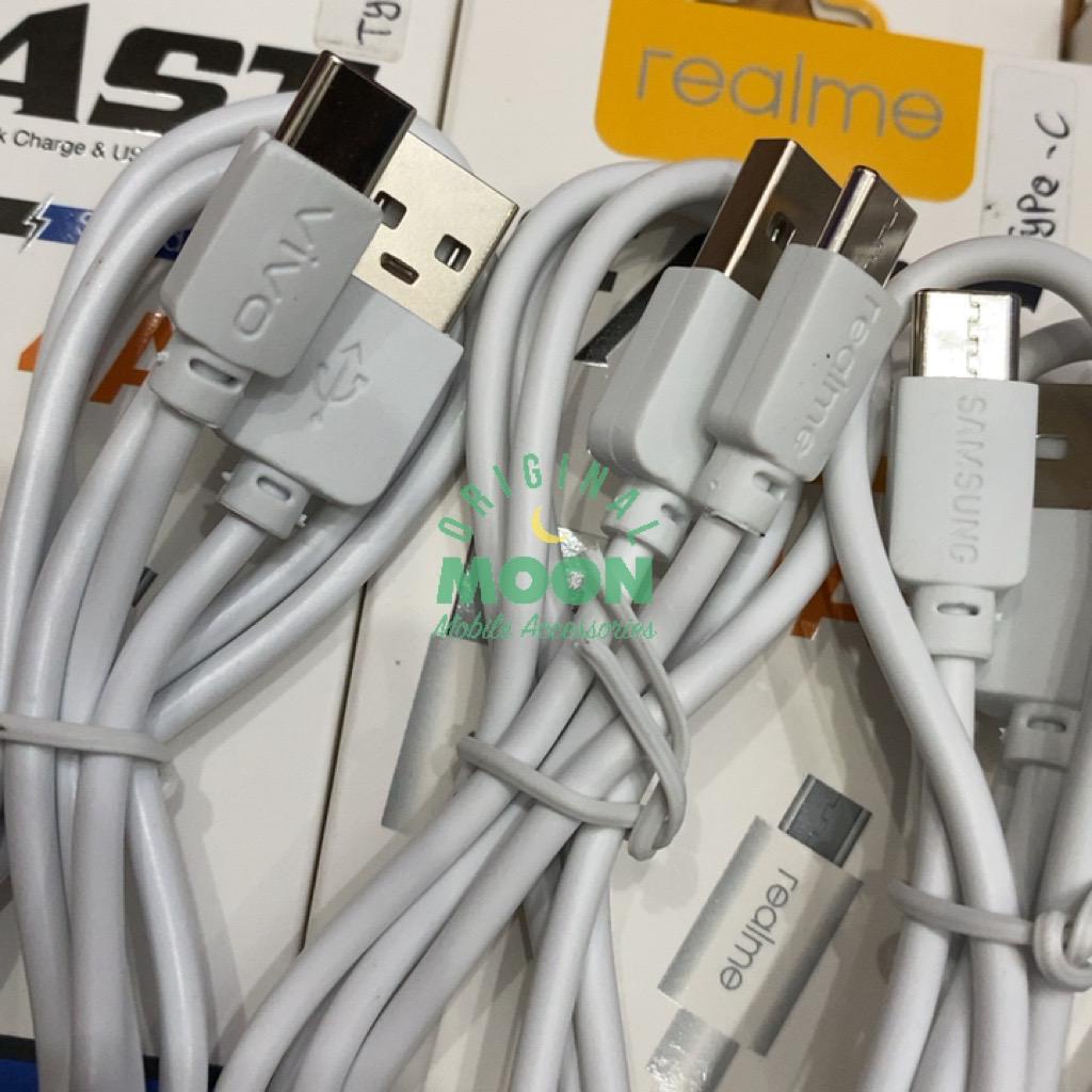 kabel data brand 4a tipe c fast charging for samsung vivo oppo realme xiaomi