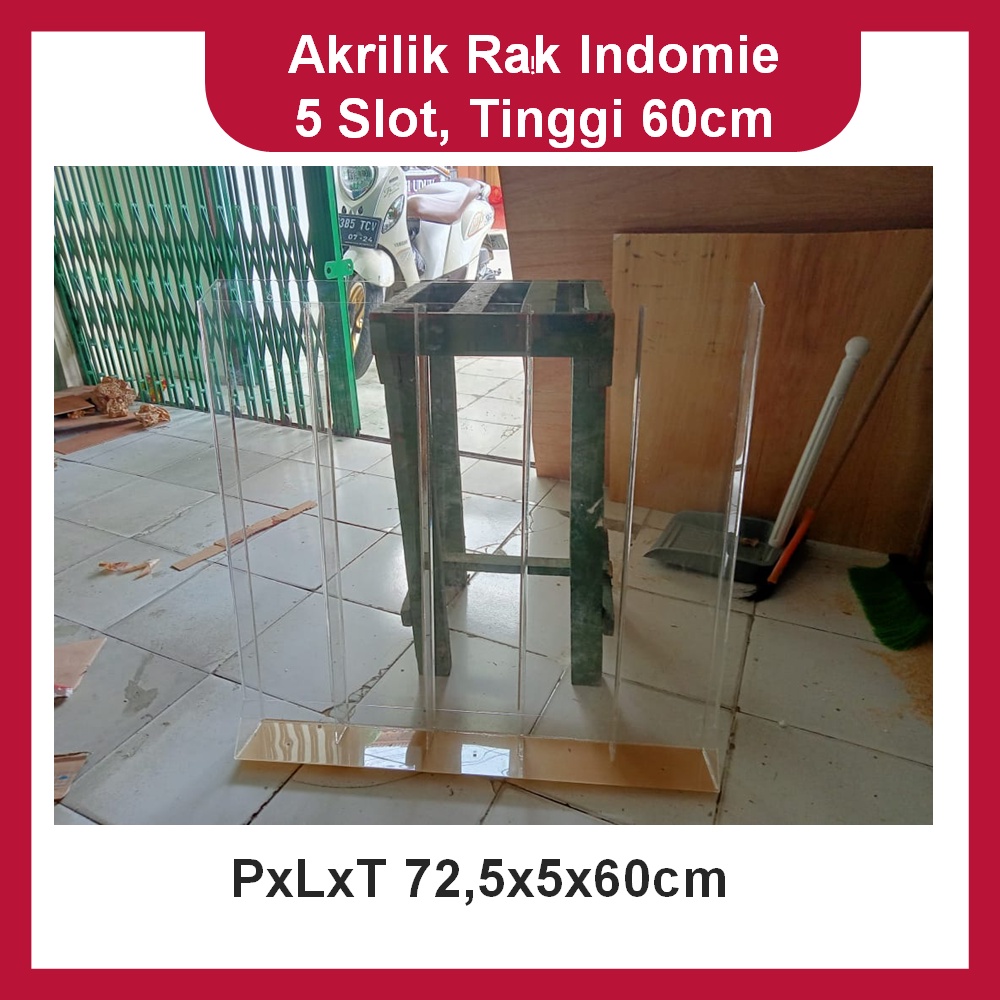 

Akrilik Rak Warmindo Custom 5 ke samping 6 keatas