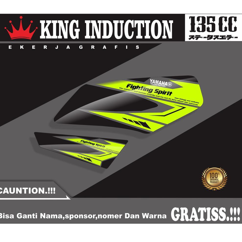 Striping Rx King - Variasi STRIPING RX KING VARIASI - STRIPING RX KING CUSTOM LIST MOTOR (ART. 8496)