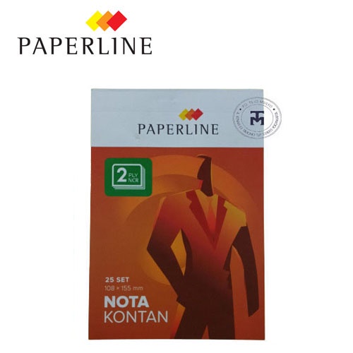 

Nota NCR Paperline 2 Ply Kecil 108 x 155 mm