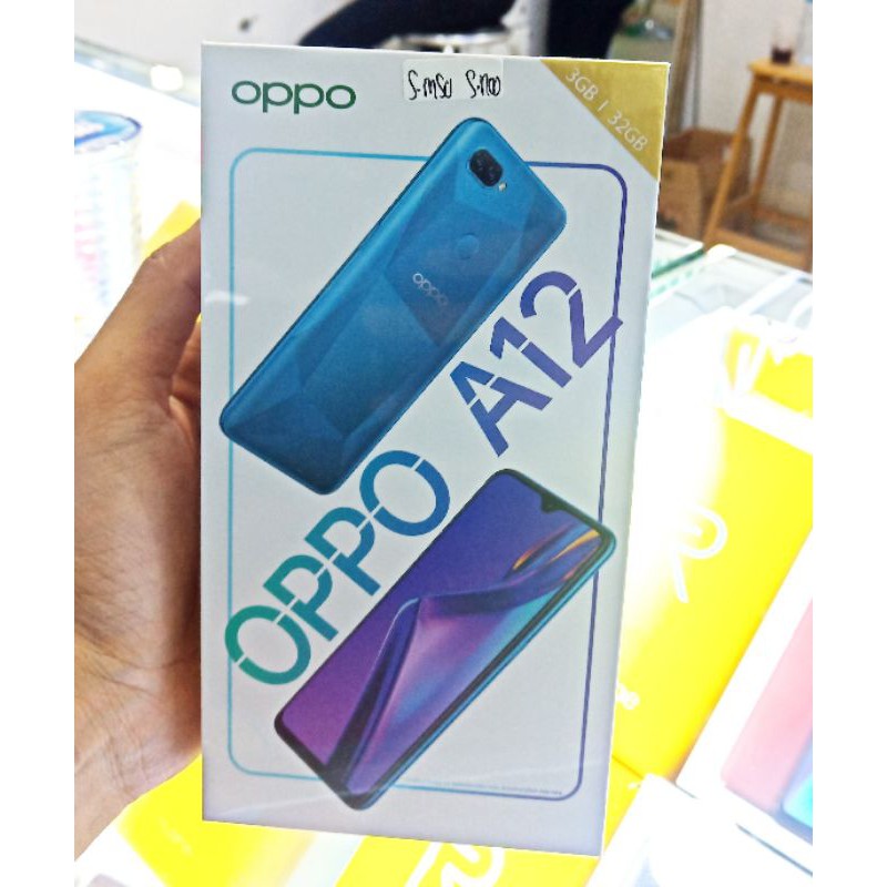 OPPO A12 RAM 3 GB MEMORY 32 GB BARU SEGEL
