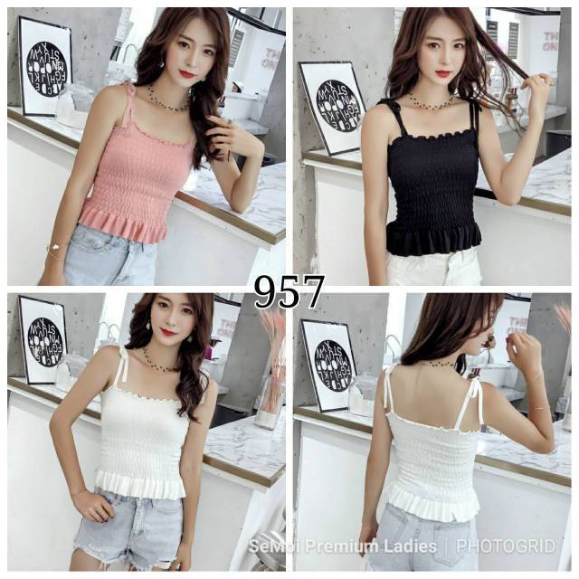 Tank top kerut / D2110