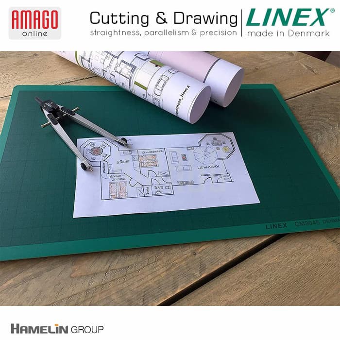 LINEX Cutting Mat (Alas Potong) - A4 - 21 X 30 cm - CM2130 - 4803