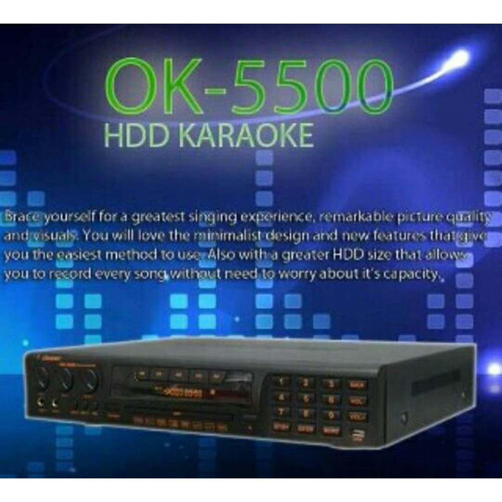 Murah  Dvd Player Karaoke Geisler Ok 5500