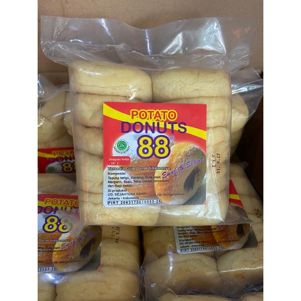 

Potato donuts 88 10s (donat kentang jumbo)