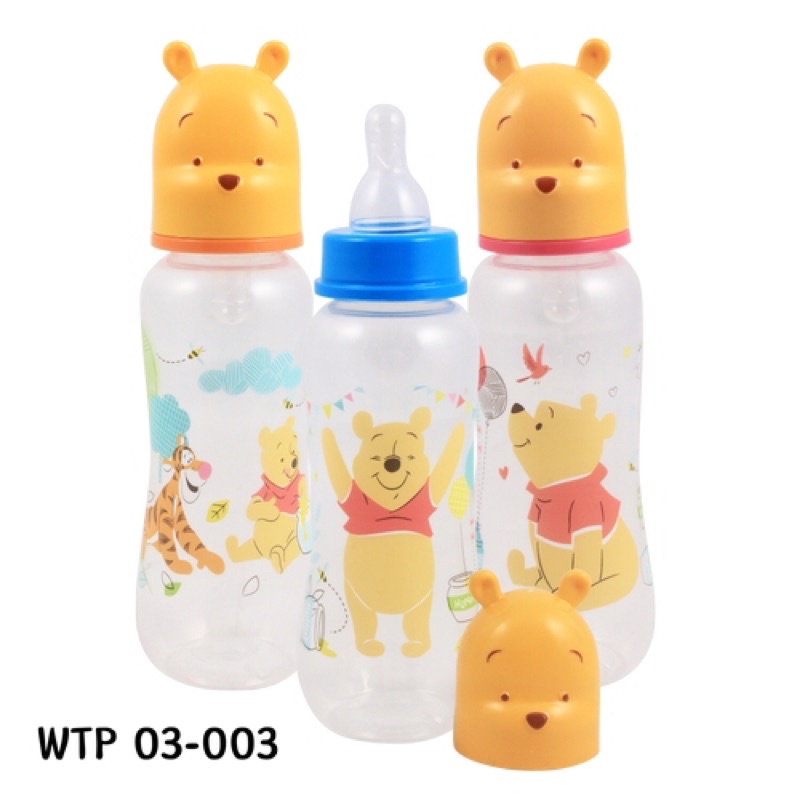 Winnie The Pooh Milk Bottle 250ml WTP 03 003 / Botol Susu Bayi Winnie The Pooh / Botol Susu Lucu / B