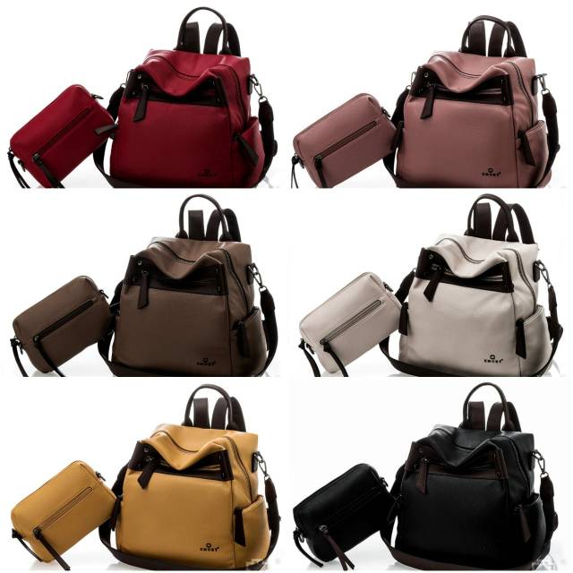 Tas Wanita EMORY Valerya series 06EMO3072 ransel terdiri dari enam warna