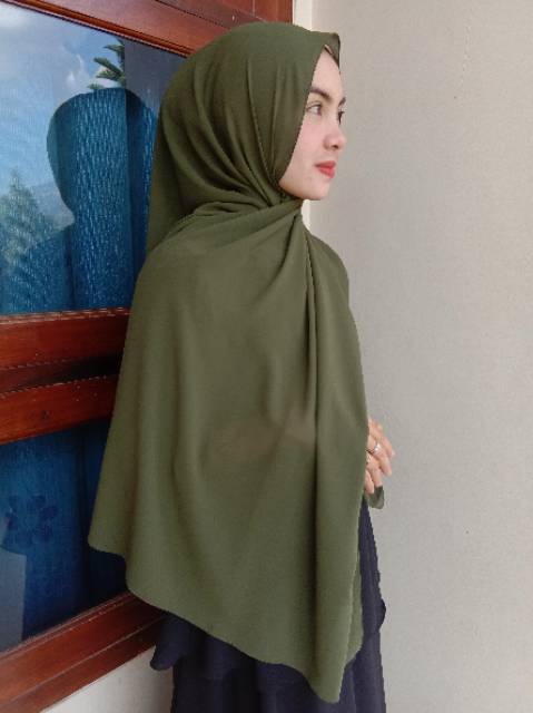 G.N.A.ID - SHAFA PASHMINA INSTANT (KARET BAWAH DAGU) UKURAN 185 X 75 CM