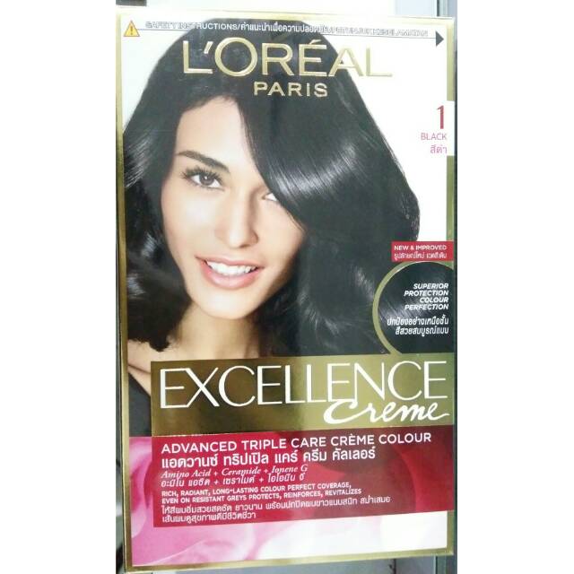 Loreal Excellence Cat Rambut no 1 Black