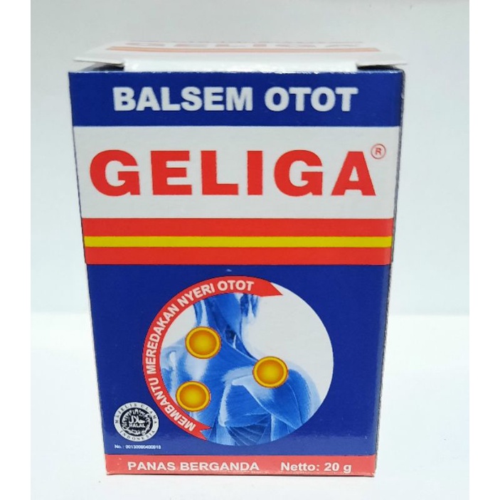 Balsem Geliga , balsem otot