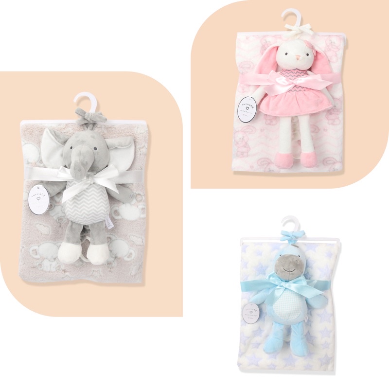 BABY K2 - Blanket Baby &amp; Boneka Musik 2 in 1