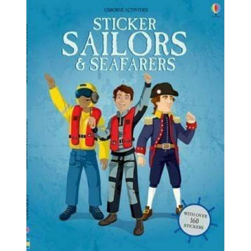 

Usborne sticker Sailors Buku Stiker Anak