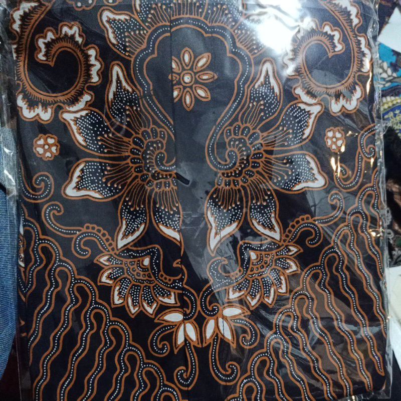 DIRGANTARA SM BAJU KEMEJA BATIK PRIA SOLO LENGAN PANJANG PENDEK LAPIS FURING ATASAN PREMIUM MODERN
