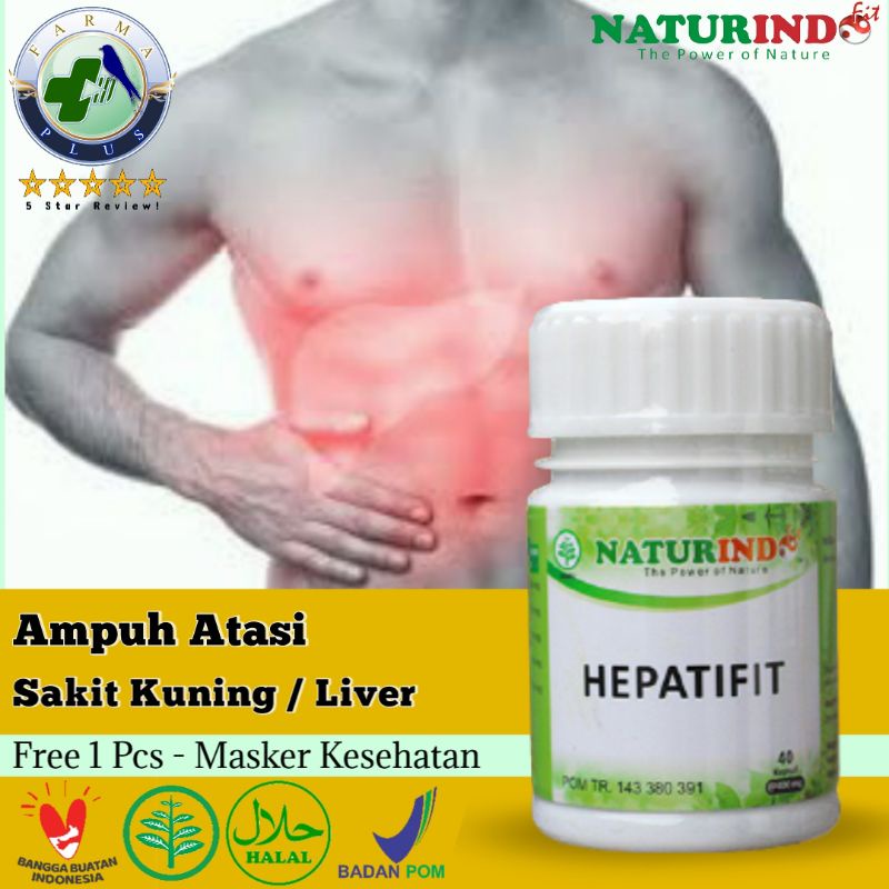 

Obat Liver/Penyakit Kuning Herbal Naturindo Hepatifit Ampuh Atasi Liver/Kuning, Budiran Gatal, Batu Empedu, Insomnia