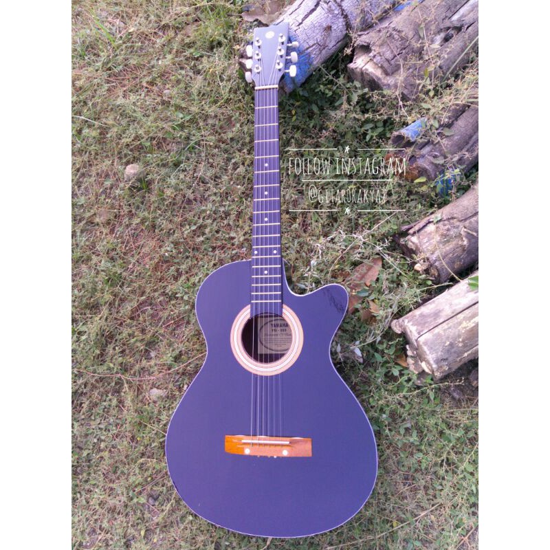 GITAR AKUSTIK | GITAR | GUITAR | GITAR PEMULA-Hitam