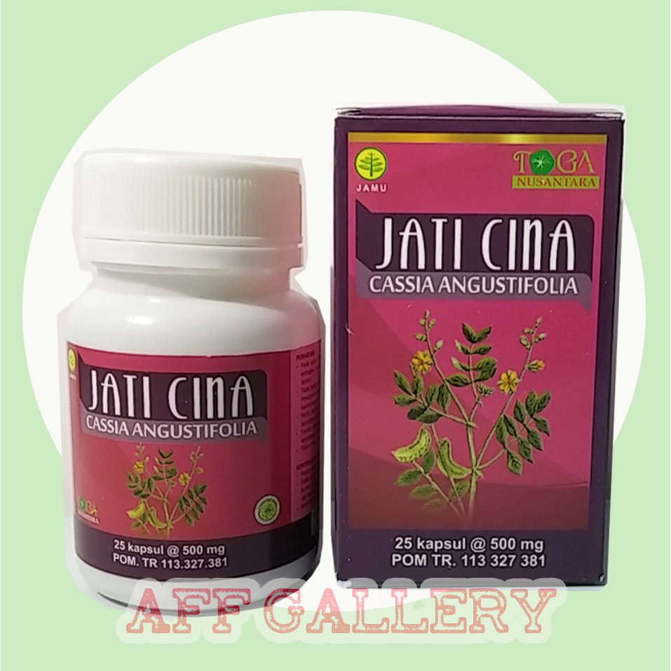 AFFG - KAPSUL JATI CINA | Kapsul Daun Jati Cina | menurunkan Berat badan pria wanita original alami