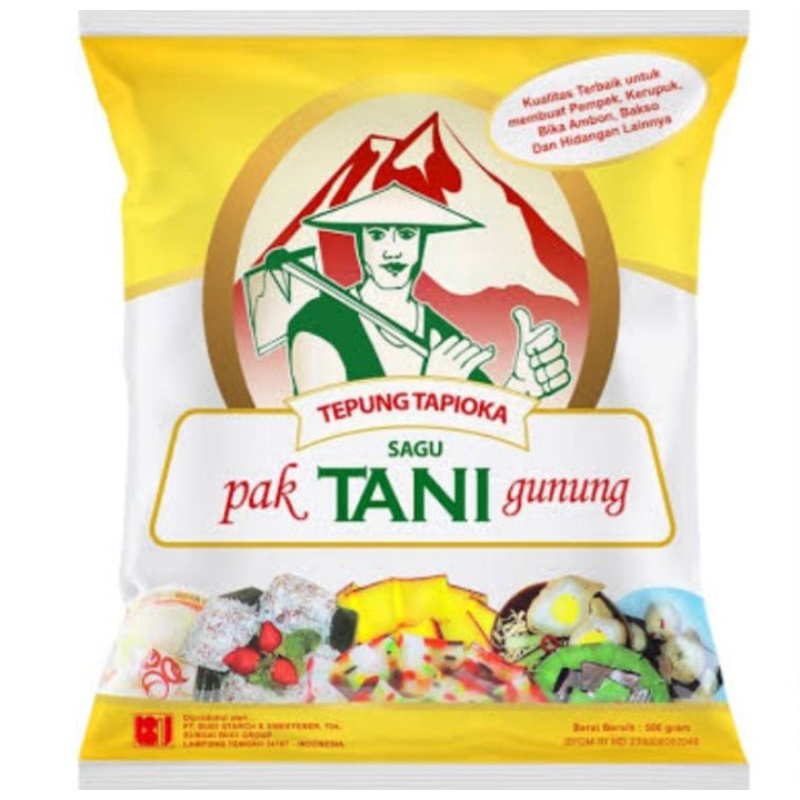 

TEPUNG TAPIOKA PAK TANI GUNUNG 500GRM