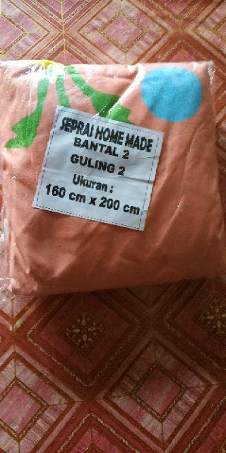 Sprei Motif Blue Square