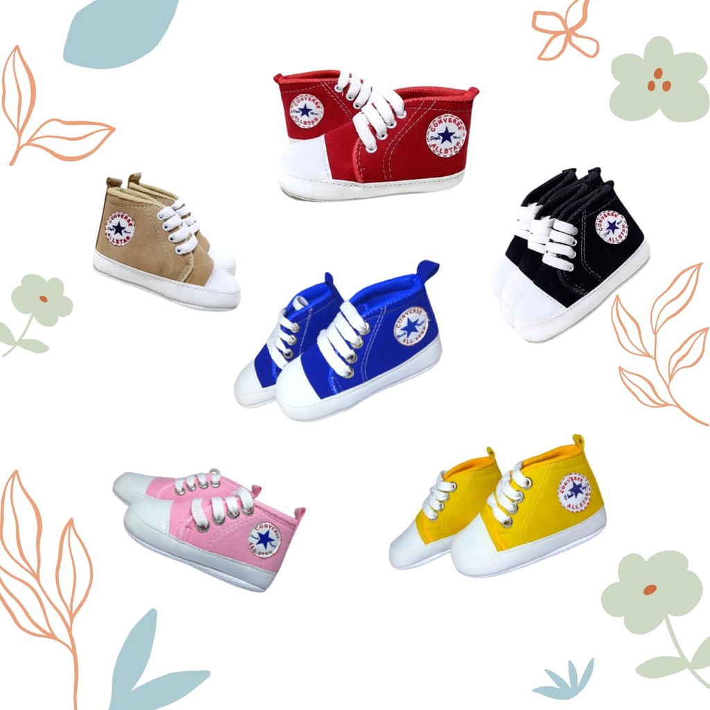 SEPATU BAYI PREWALKER ANAK LAKI-LAKI USIA 0-12 BULAN CV / SEPATU BAYI MURAH-CON