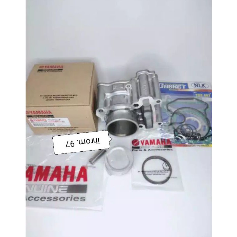 Blok celikder seher komplit 2vp150cc yamaha mx king vikion adpance  kualitas ori