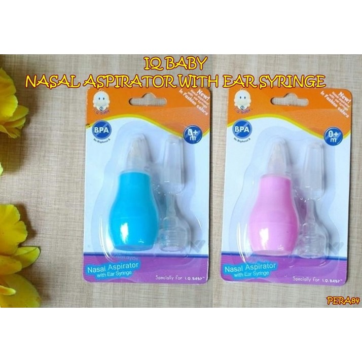 PERA84 SEDOT INGUS IQ BABY NASAL ASPIRATOR WITH EAR SYRINGE