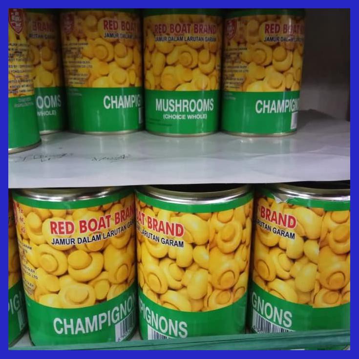 

JAMUR KALENG / JAMUR RED BOAT BRAND / JAMUR PONTIANAK