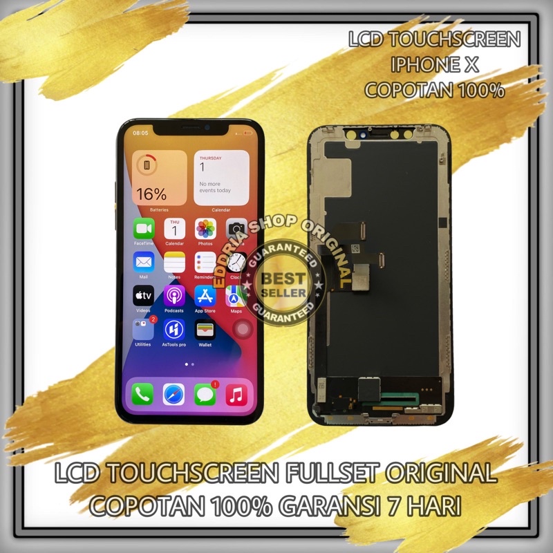 Lcd Touchscreen Iphone X Copotan Original