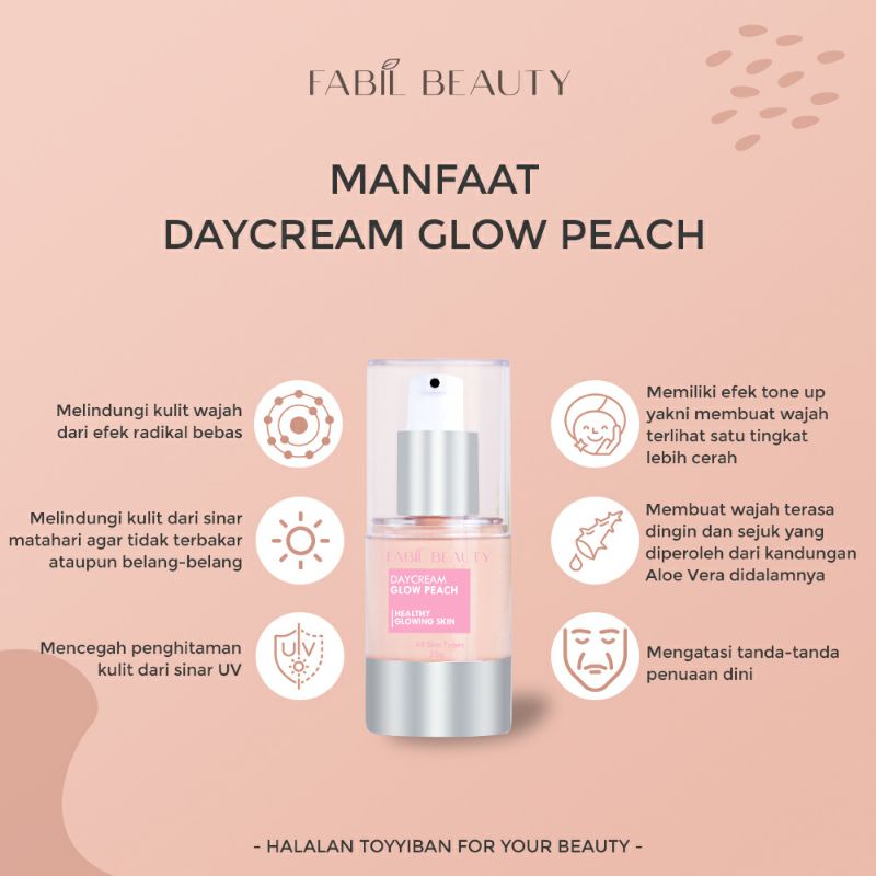 

Fabil Day Cream Glow Peach