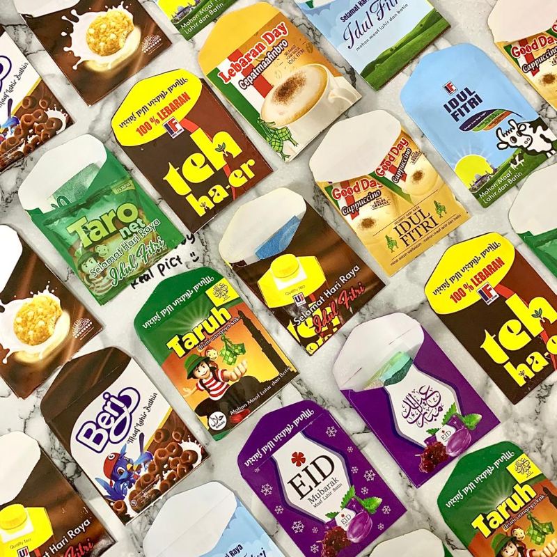 

AMPLOP GAMBAR SNACK ISI 10 // AMPLOP LEBARAN UNIK ISI 10 // ANGPAU LEBARAN LUCU ISI 50 // AMPLOP IDUL FITRI MURAH ISI 50
