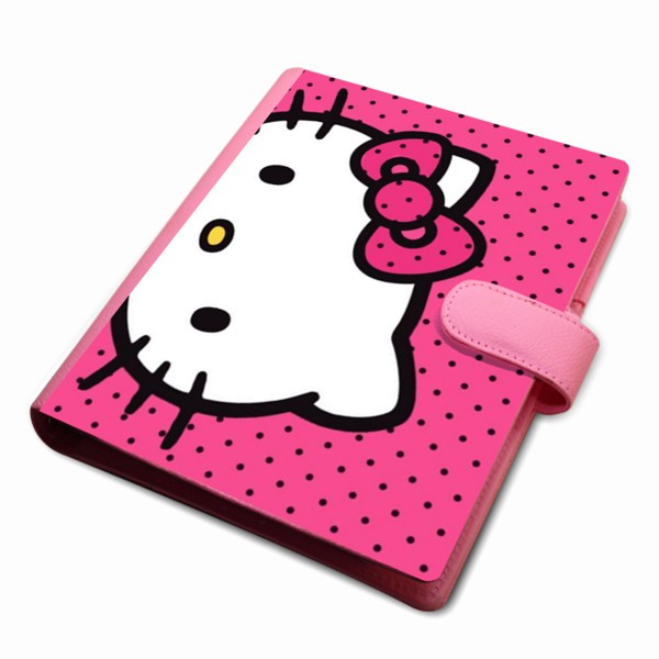 

Hello Kitty Binder Notebook A5 Plus Isi Kertas Custom Gambar 2 Sisi