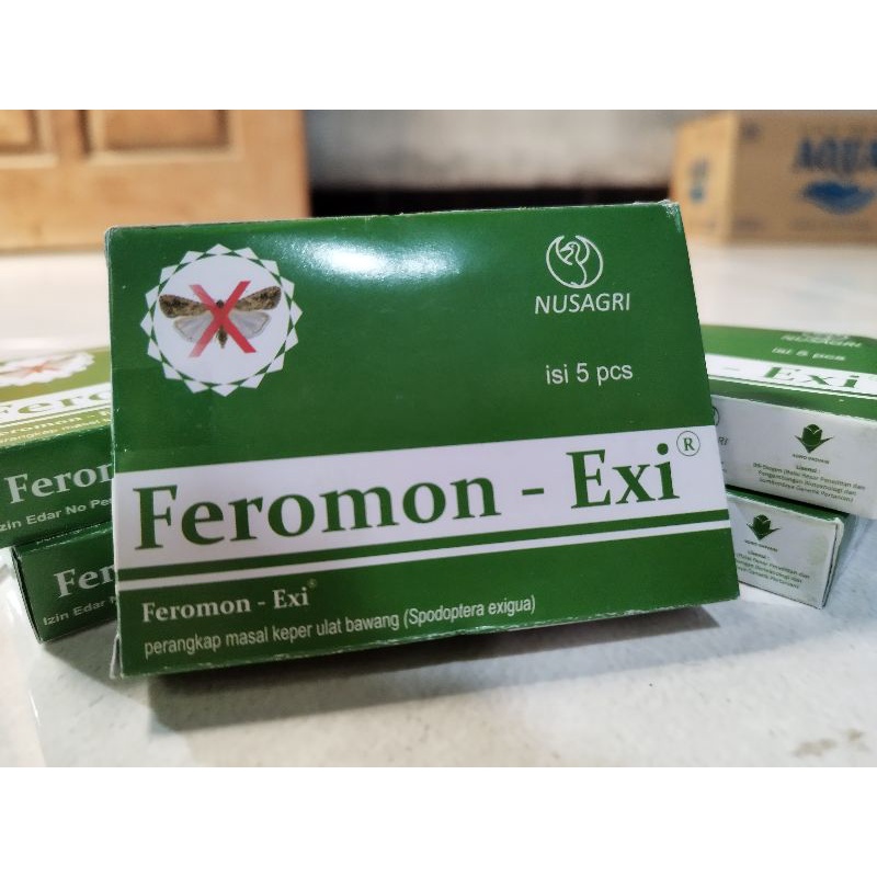 Feromon Exi - Perangkap masal kaper ulat bawang ( spodoptera exigua ) -