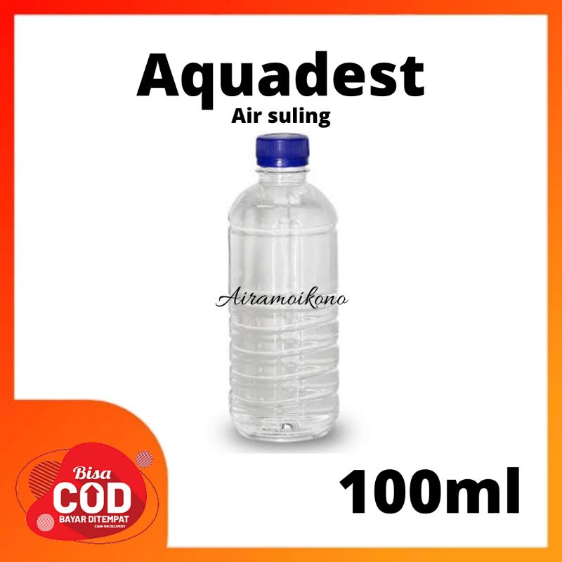 Aquadest / air suling 125ml