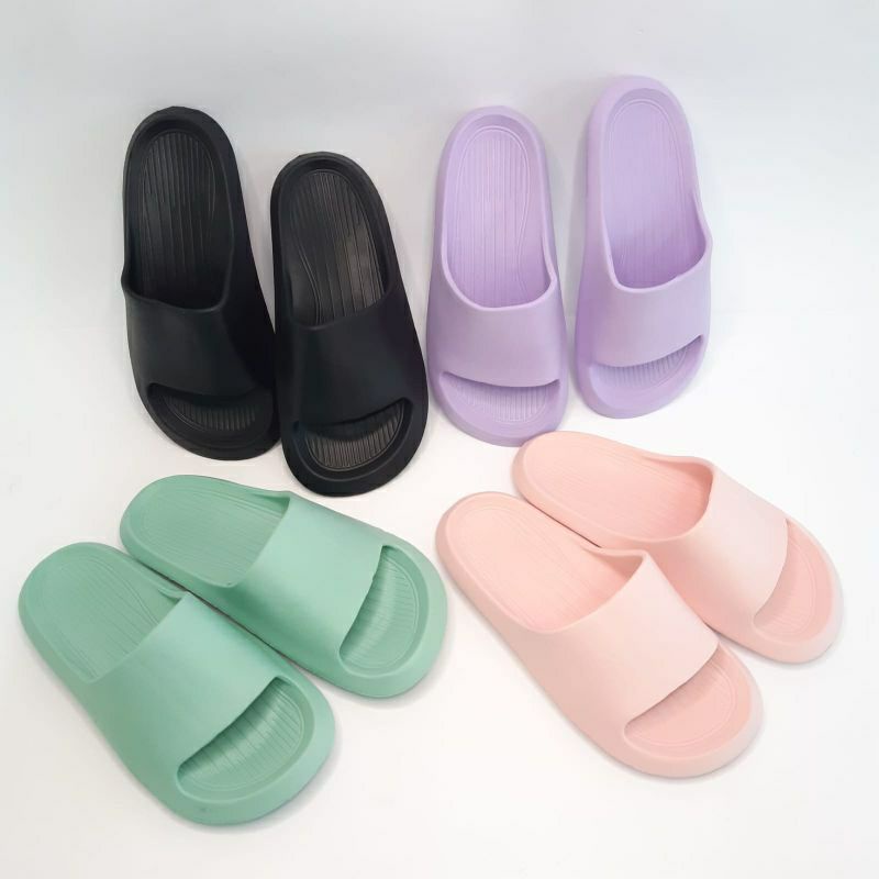 Sandal Wanita Slip On Korea/Sendal Wanita peylon Sendal Rumah