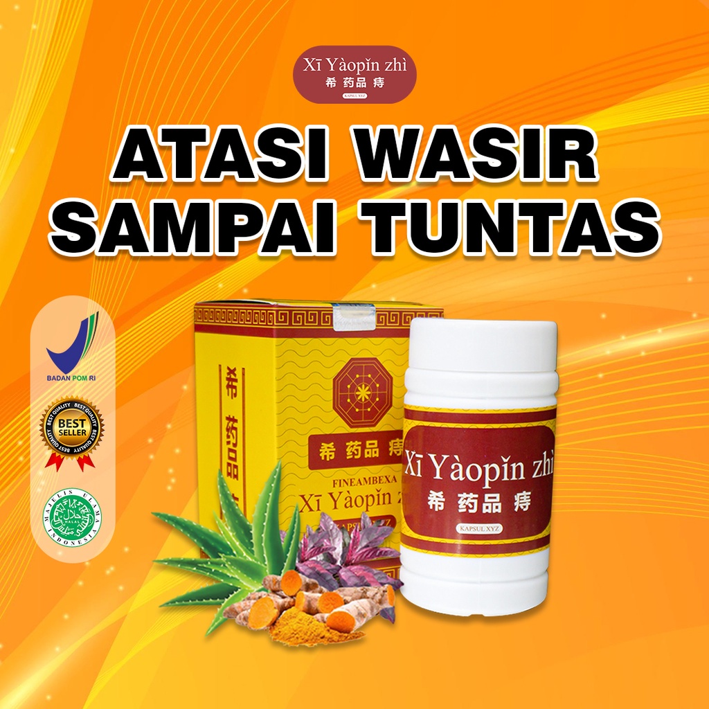 Xi Yaopin Zhi Kapsul Aman Memperlancar Sembelit Sebagai Peluruh Air Kencing Memperlancar Menstruasi BPOM Herbal Alami COD