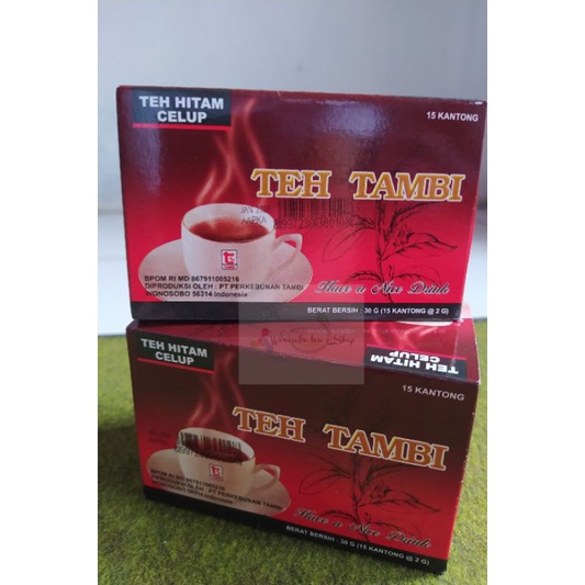 

Teh Tambi | Teh Hitam Celup 30gr/15 kantong @ 2gr