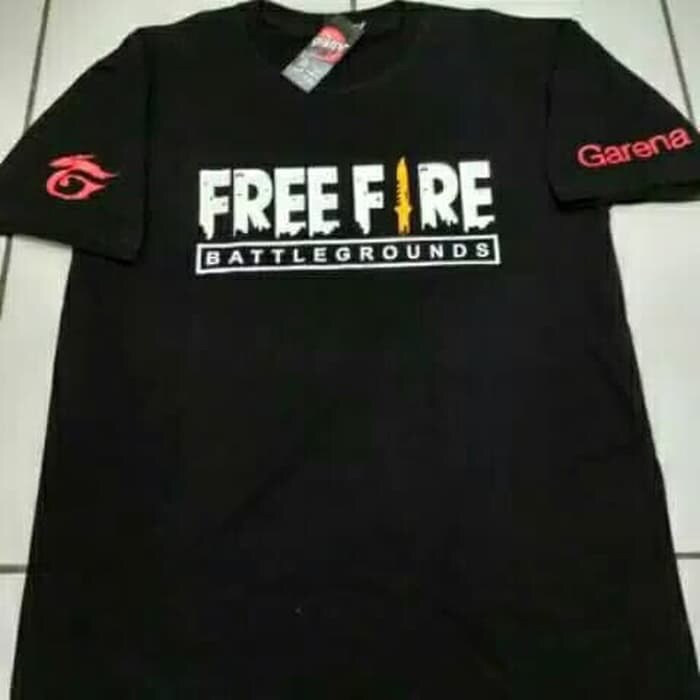 KAOS FREE FIRE BATTLEGROUNDS GARENA BAJU TSHIRT PUBG