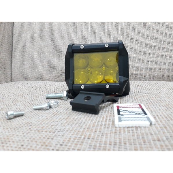 LAMPU TEMBAK SOROT LED CWL 6 LENSA CREE 3000K KUNING