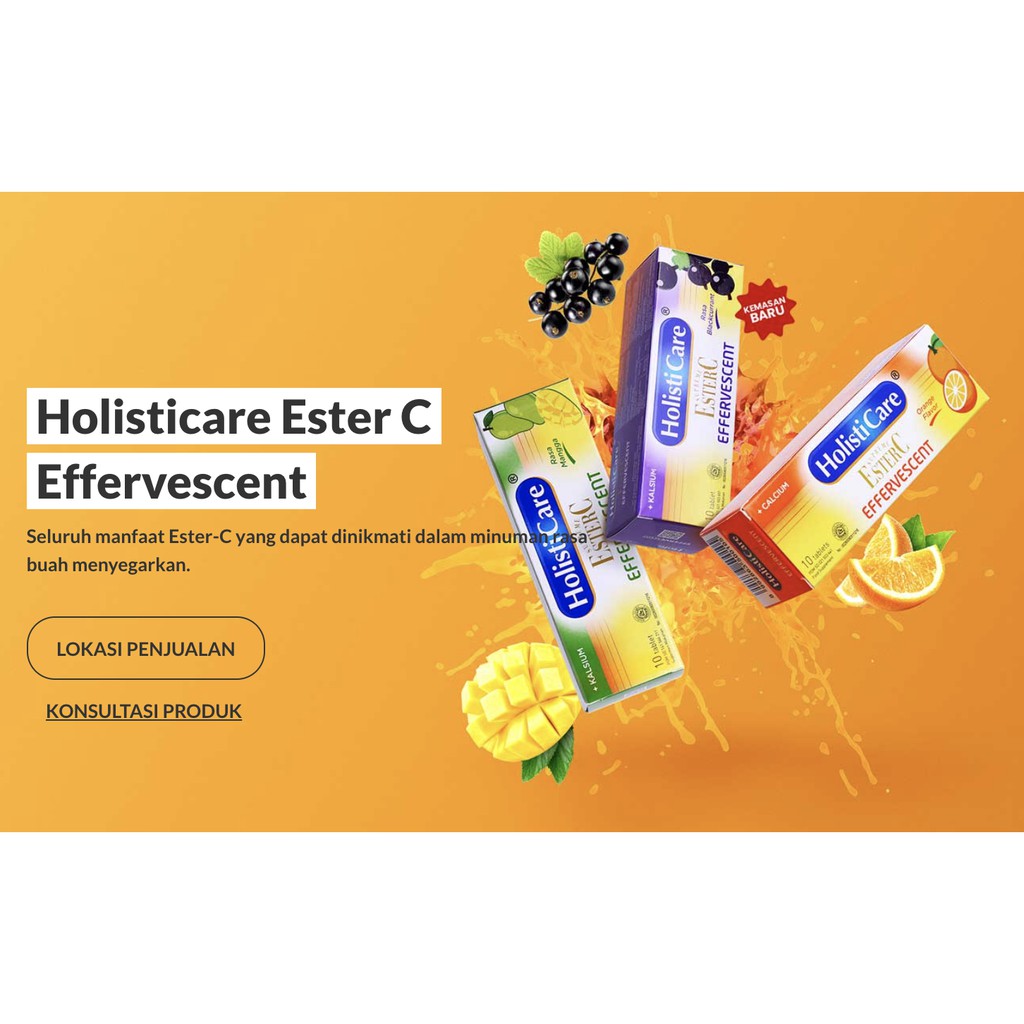 Holisticare Effervesent 10's