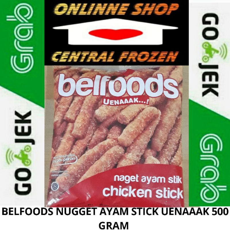 

BELLFOODS NUGGET AYAM STICK UENAAAK 500 GRAM