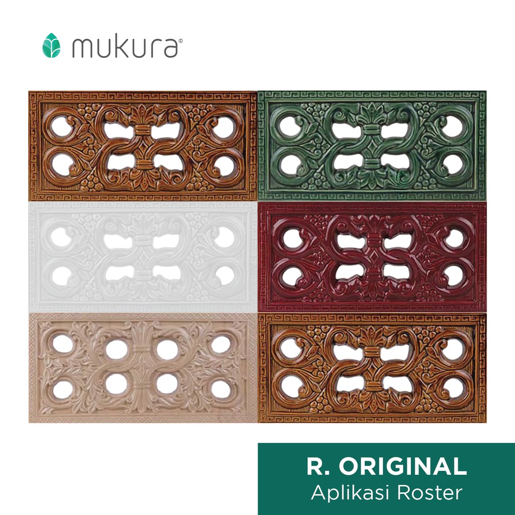 Roster Keramik Mukura Original 20 x 40 cm